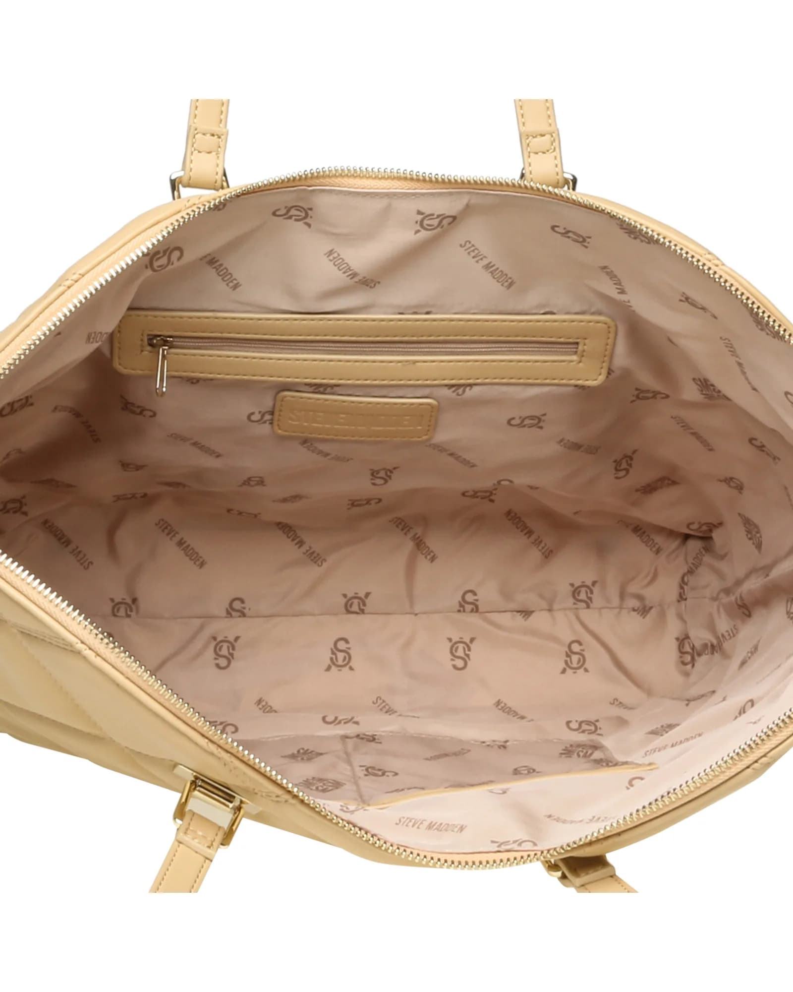 STEVE MADDEN BVUSE ALMOND TOTE