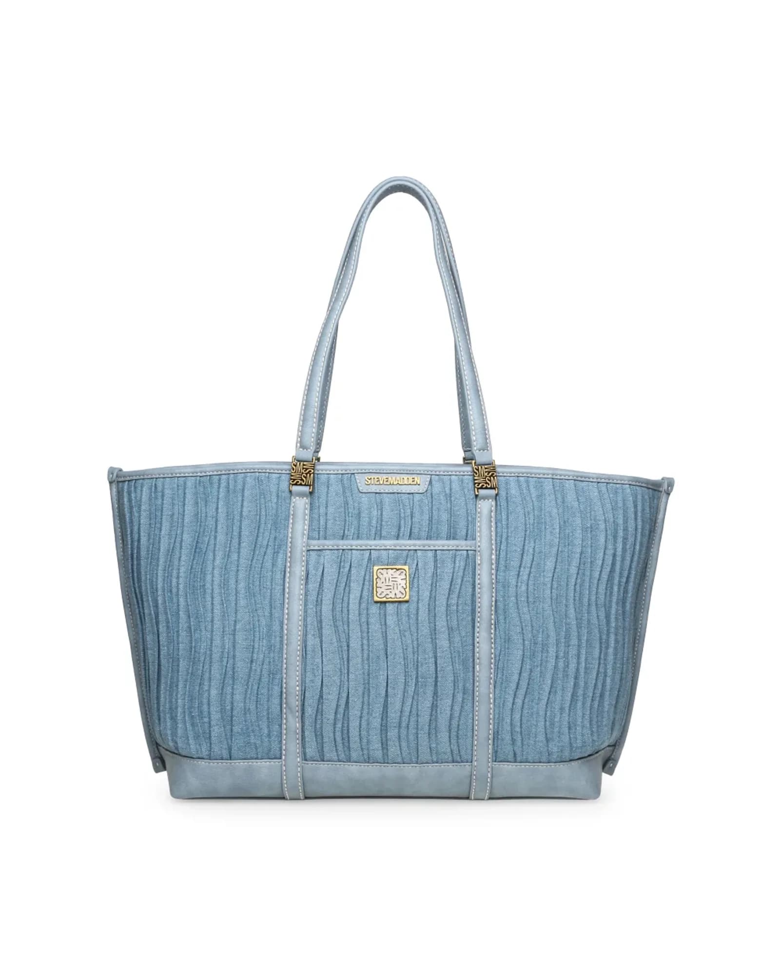 STEVE MADDEN BAKARI DENIM TOTE