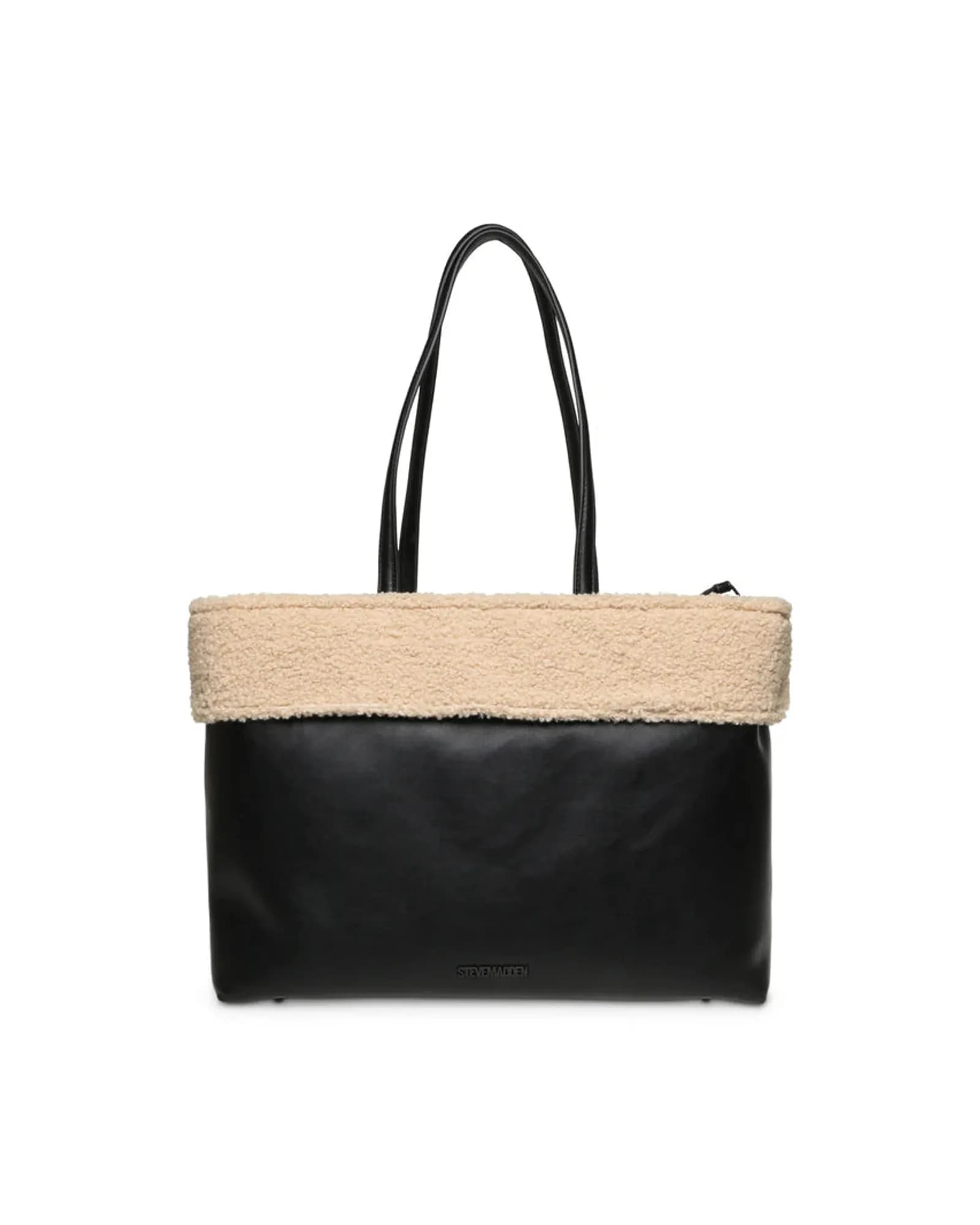 STEVE MADDEN BAMAIA BLK/BLK TOTE