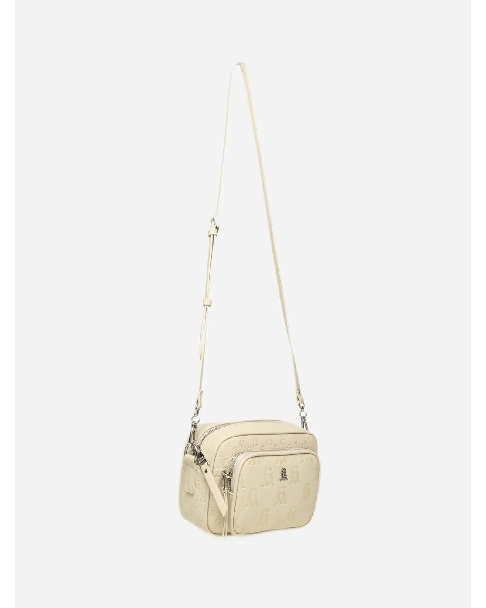 STEVE MADDEN BLOLLA BONE/SIL CAMERA BAG