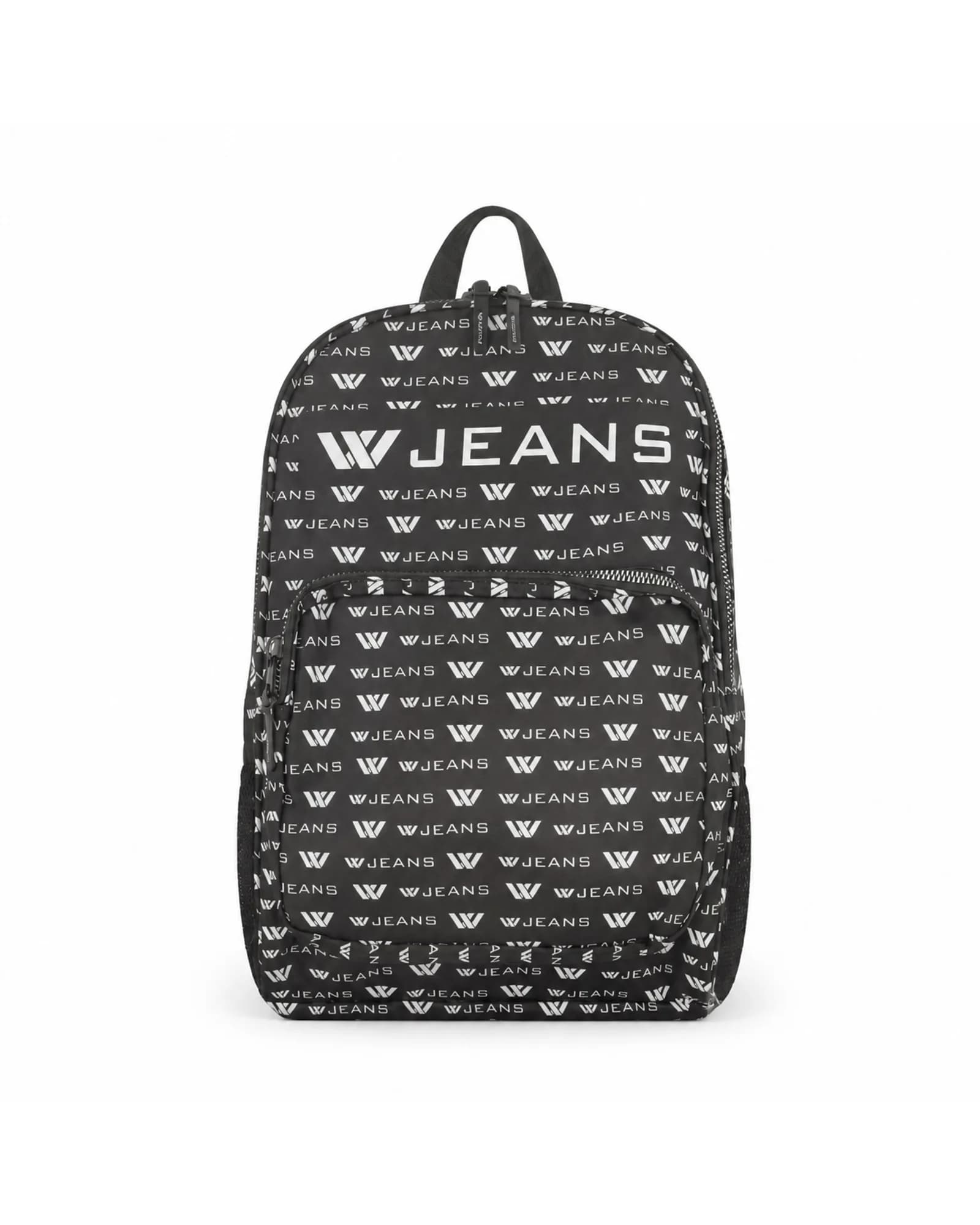 W JEANS Embossed 1983 Backpack – Black