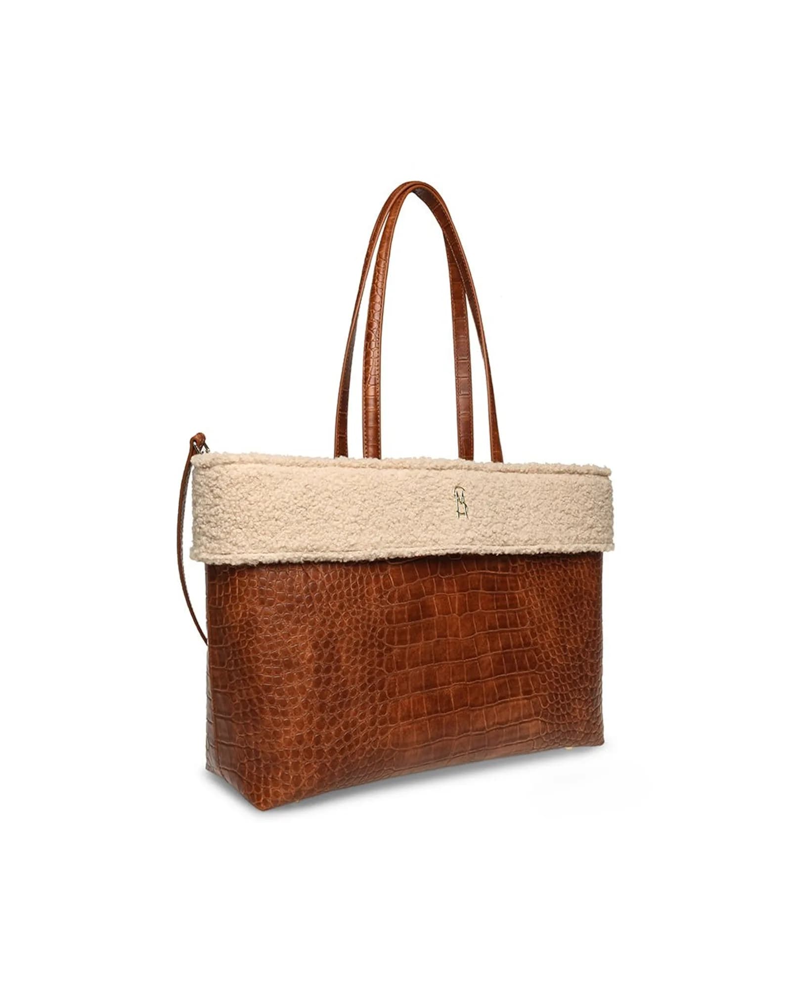 STEVE MADDEN BAMAIA COGNAC TOTE