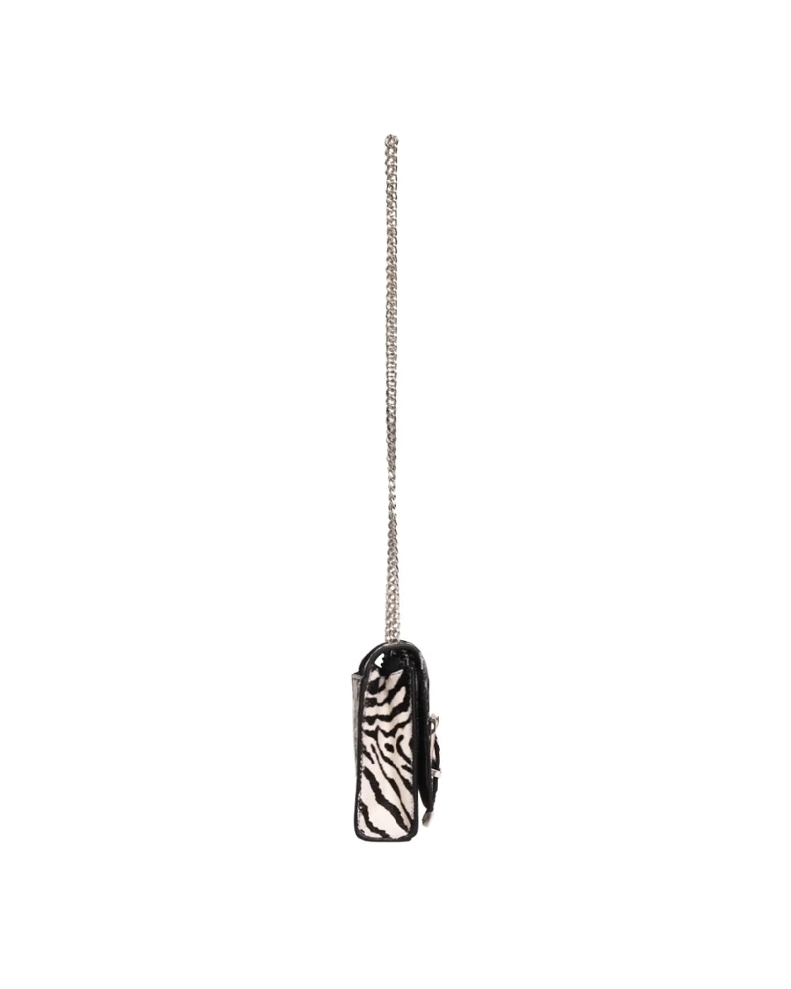 STEVE MADDEN BZETA ZEBRA SHOULDER BAG