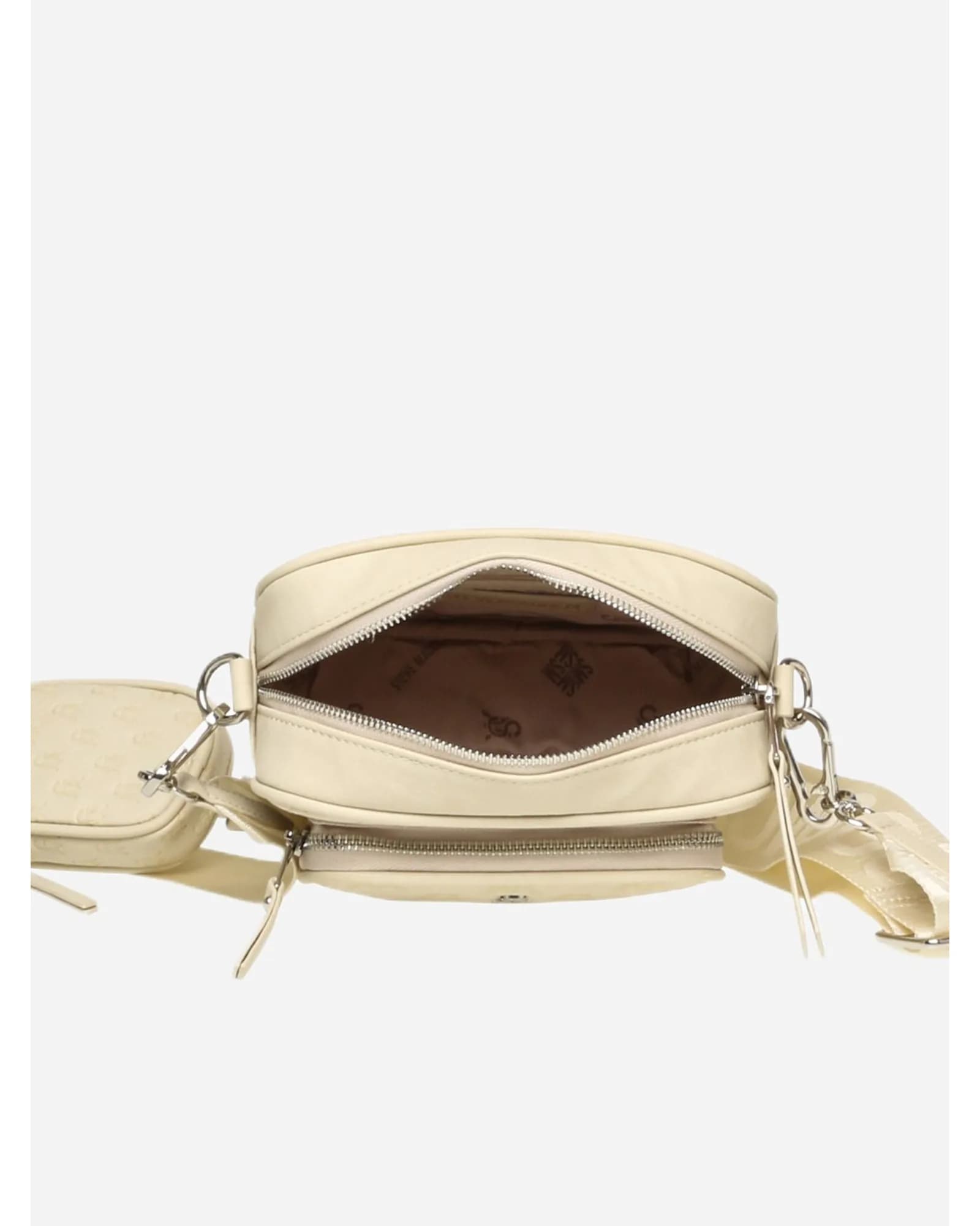 STEVE MADDEN BLOLLA BONE/SIL CAMERA BAG