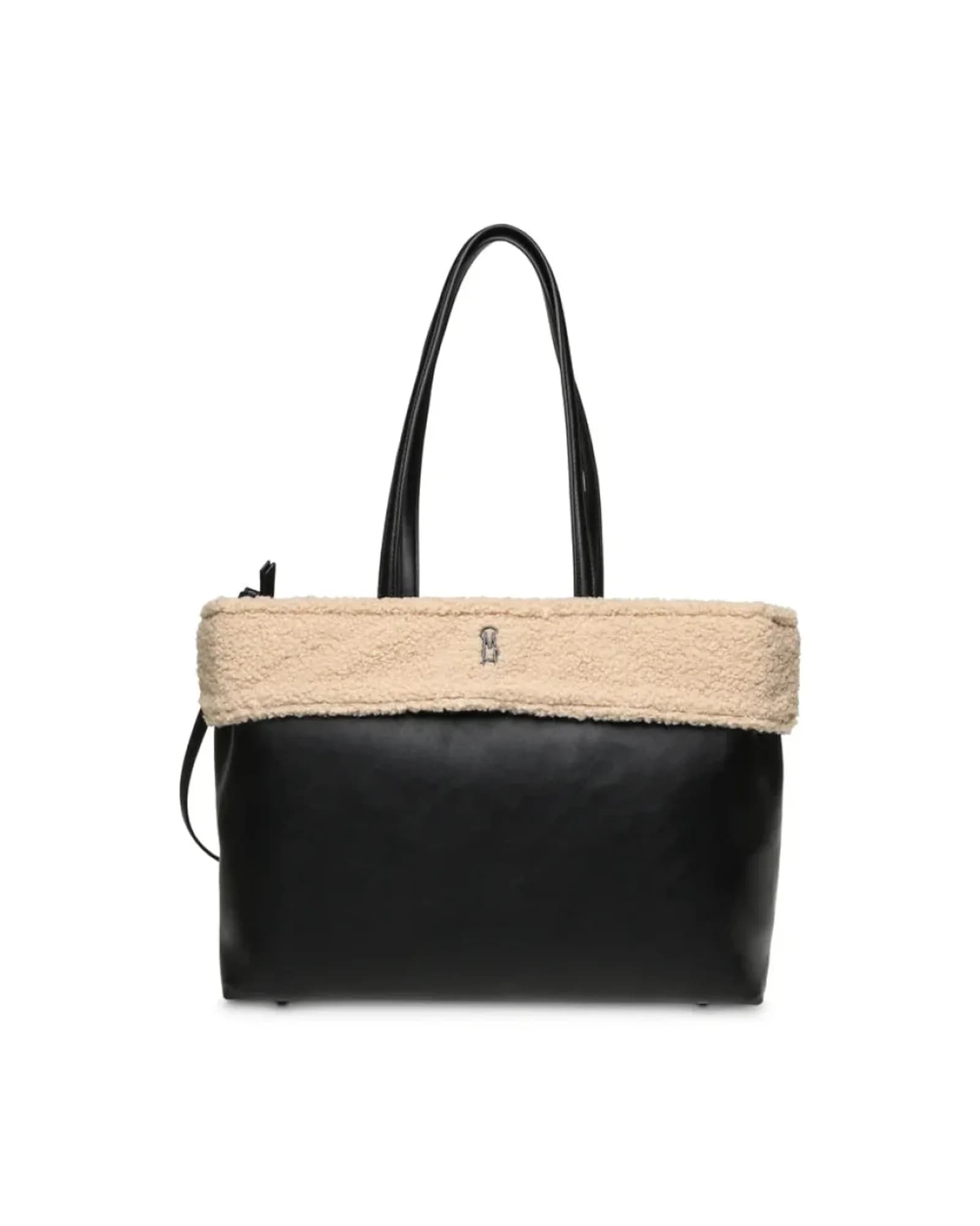 STEVE MADDEN BAMAIA BLK/BLK TOTE
