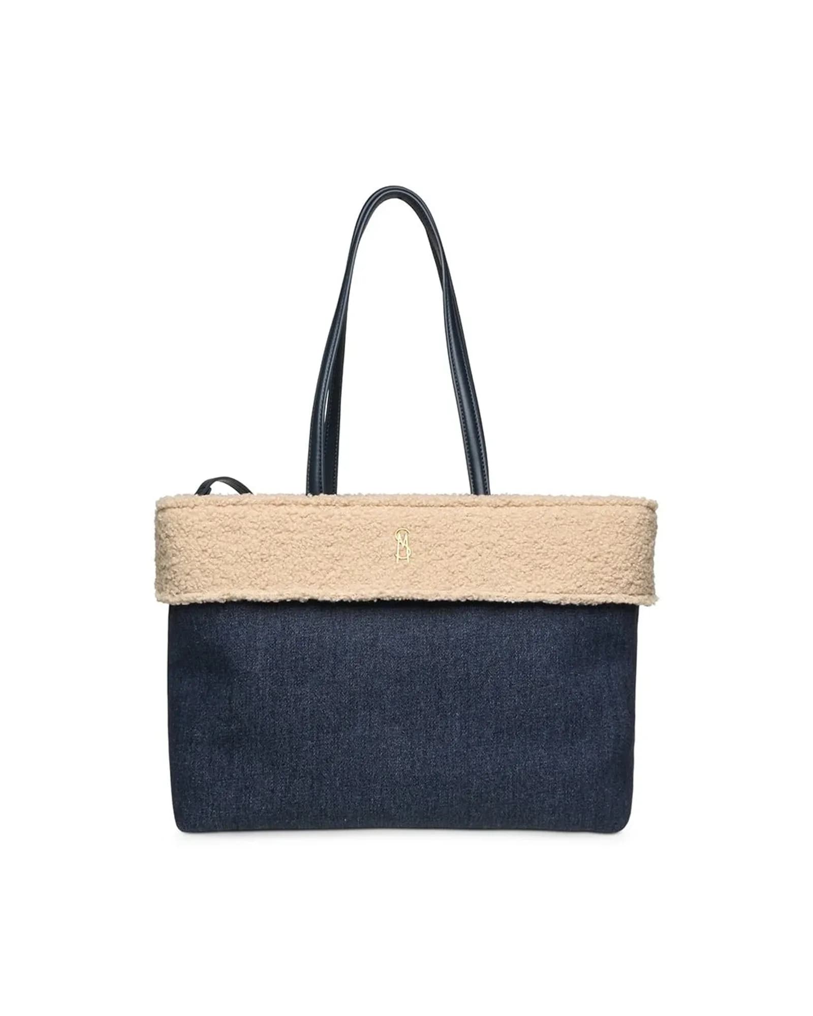 STEVE MADDEN BAMAIA DENIM TOTE