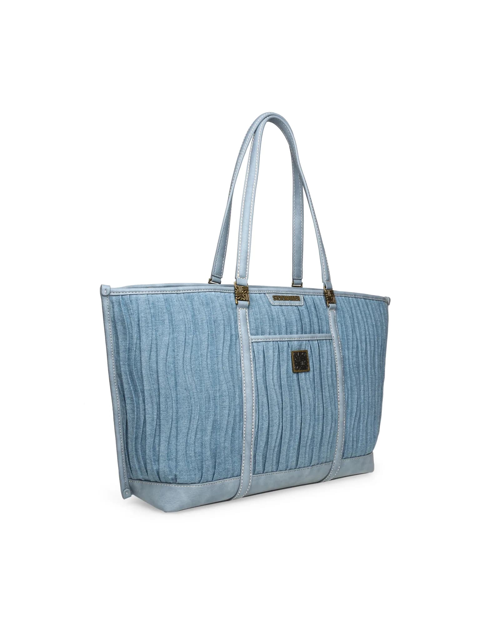 STEVE MADDEN BAKARI DENIM TOTE